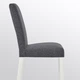 Стул IKEA BERGMUND, белый, Гуннаред классический серый, 094.815.99 - изображение 11