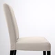 Стул IKEA BERGMUND, черный, Халларп бежевый, 293.880.67 - изображение 9