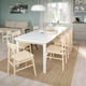 Раздвижной стол IKEA СТРАНДТОРП, белый, 150, 205, 260x95 см, 404.872.78 - изображение 8