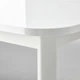 Стіл+4 стільці IKEA STRANDTORP / TOBIAS, білий, прозорий, 150, 205, 260х95 см, 393.886.70 - изображение 4