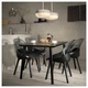 Стул IKEA BALTSAR, черный, 505.321.38 - изображение 7