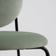 Стул IKEA MÅNHULT, черный, Хакебо серо-зеленый, 005.470.57 - изображение 8