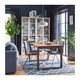 Стол IKEA МОРБИЛОНГА, дубовый шпон коричневая морилка, 140x85 см, 503.862.45 - изображение 10