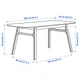 Стіл+4 стільці IKEA VOXLÖV ВОКСЛЕВ / VOXLÖV ВОКСЛЕВ, бамбук, бамбук, 180х90 см, 293.886.56 - изображение 8