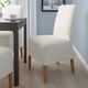 Стул средней длины с чехлом IKEA BERGMUND, под дуб, Вставки белые, 993.845.94 - изображение 4