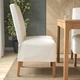 Стул средней длины с чехлом IKEA BERGMUND, под дуб, Вставки белые, 993.845.94 - изображение 8
