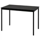 Стол IKEA SANDSBERG, черный, 110x67 см, 294.203.93 - изображение 2