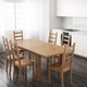 Розсувний стіл IKEA СТУРНЕС, морилка, антик, 147, 204x95 см, 401.768.46 - зображення 7