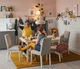 Стул IKEA BERGMUND, белый, Рамна Оррста светло-серый, 093.877.33 - изображение 3