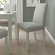 Стул IKEA BERGMUND, белый, Рамна Оррста светло-серый, 093.877.33 - изображение 7