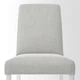 Стул IKEA BERGMUND, белый, Рамна Оррста светло-серый, 093.877.33 - изображение 10