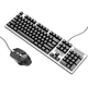 Клавиатура игровая проводная Hoco GM-I8 Pro с LED подсветкой и оптической мышкой RGB USB для Windows/MAC - изображение 6
