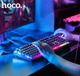 Клавиатура игровая проводная Hoco GM-I8 Pro с LED подсветкой и оптической мышкой RGB USB для Windows/MAC - изображение 11