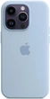 Чехол силиконовый OEM Silicone Case MagSafe для Apple iPhone 14 Pro Sky + Подарок защитное стекло Pixel для Apple iPhone - изображение 2
