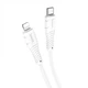 Кабель Hoco X67 Nano Type-C to Lightning 1m white - изображение 3