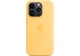 Чехол противоударный силиконовый OEMG Guard Shockproof Silicone Case with MagSafe для Apple iPhone 14 Pro (6.1") Sunglow (MPTM3ZE/A) - изображение 3