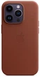 Чехол противоударный кожаный OEMG Guard Shockproof Leather Case with MagSafe для Apple iPhone 14 Pro (6.1") Umber (MPPK3ZE/A) - изображение 2