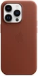 Чехол противоударный кожаный OEMG Guard Shockproof Leather Case with MagSafe для Apple iPhone 14 Pro (6.1") Umber (MPPK3ZE/A) - изображение 3