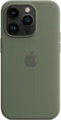 Чохол протиударний силіконовий OEMG Guard Shockproof Silicone Case MagSafe для Apple iPhone 14 Pro (6.1") Olive (MQUH3ZE/A) - зображення 1