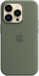 Чохол протиударний силіконовий OEMG Guard Shockproof Silicone Case MagSafe для Apple iPhone 14 Pro (6.1") Olive (MQUH3ZE/A) - зображення 2