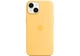 Чехол силиконовый OEM Silicone Case with MagSafe для Apple iPhone 14 Sunglow + Подарок защитное стекло Pixel для Apple iPhone - изображение 5