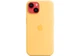Чехол силиконовый OEM Silicone Case with MagSafe для Apple iPhone 14 Sunglow + Подарок защитное стекло Pixel для Apple iPhone - изображение 6