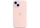 Чехол противоударный силиконовый OEMG Guard Shockproof Silicone Case with MagSafe для Apple iPhone 14 (6.1") Chalk Pink (MPRX3ZE/A) - изображение 3