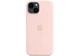 Чехол противоударный силиконовый OEMG Guard Shockproof Silicone Case with MagSafe для Apple iPhone 14 (6.1") Chalk Pink (MPRX3ZE/A) - изображение 4