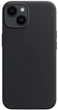 Чохол шкіряний Wave Premium AAA Leather Case with MagSafe для Apple iPhone 14 Midnight - зображення 5