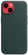 Чохол шкіряний Wave Premium AAA Leather Case with MagSafe для Apple iPhone 14 Forest Green - зображення 5