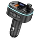 Автомобильный FM-трансмиттер модулятор Bluetooth Hoco E62 Fast PD20W+QC3.0 black - изображение 4