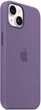 Чехол силиконовый OEM Silicone Case with MagSafe для Apple iPhone 14 Iris + Подарок защитное стекло Pixel для Apple iPhone - изображение 9