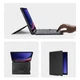 Чехол клавиатура для планшета DUX DUCIS Bluetooth 5.0 Keyboard для Samsung Galaxy Tab S9 FE Plus X610/X616B - изображение 2