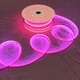 Стрічка LED світлодіодна рожева 9W/m на 220V 11*5.5мм вологозахищена IP65 клейка 120 LED/m AVT - зображення 1