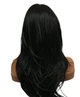 Парик брюнетки, термоволокно DC Хouje Long Black - изображение 5