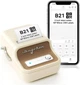 Портативный термопринтер этикеток (белый) NIIMBOT B21 (cream white) - изображение 2