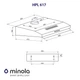 Вытяжка плоская Minola HPL 617 WH - изображение 11