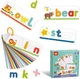 Дерев'яна головоломка для малюків Alphabet Puzzle Tooky Toy гра з буквами Spelling game англійський алфавіт - зображення 1