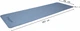 Коврик туристический каремат TECOFIT TPE 183x61x0.6 см Blue (2946980122296) - изображение 9