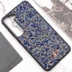 TPU чохол Bling World Rock Diamond Samsung Galaxy S23 Синій Без бренду - зображення 3