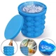 Пристрій для виготовлення кубиків льоду силикон Ice Cube Maker Синій (SN9QI13217) - зображення 1