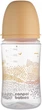 Антиколиковая бутылочка Canpol Babies Easystart Mountains с широким горлышком 240 мл Бежевая (35/243_bei) - изображение 1
