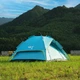 Туристичний намет 2в1 Nils Camp NC7819 синій - изображение 5