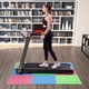 Набір пазлів для підлогового покриття 9шт One Fitness MP10 зелений/чорний/червоний - зображення 5