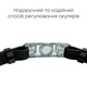 Очки для плавания Renvo Javari Уни Anti-fog Черный OSFM (2SG300-01) - изображение 5