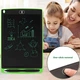 Детский планшет для рисования цветной LCD, доска для рисования, планшет для заметок, графический Зеленый - изображение 2