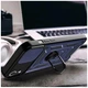 Чехол Camshield c кольцом-подставкой на iPhone XR синий - изображение 4