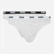 Набор трусиков бикини хлопковых Puma Women Bikini 2P 90785105 XS 2 шт Grey (8718824911960) - изображение 2