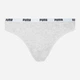 Набор трусиков бикини хлопковых Puma Women Bikini 2P 90785105 XS 2 шт Grey (8718824911960) - изображение 4