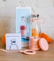 Портативный блендер бутылка для смузи Fresh juice аккумуляторный беспроводной розовый (арт.0930) - изображение 1